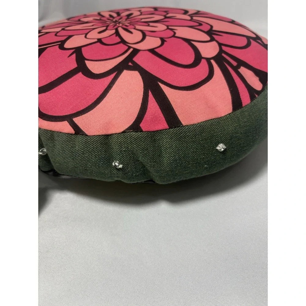 🌸Rare Hannah Montana Pillow Squishy‎ Vinyl  Record Look Flower Sparkle